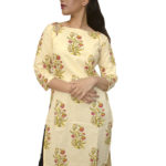 Block Printed Cotton Kurti