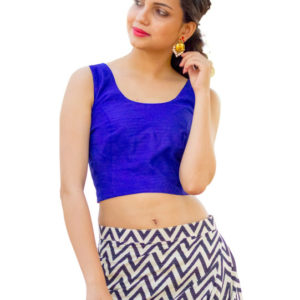 Raw Silk Blouse