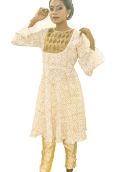 Women Kurti Beige