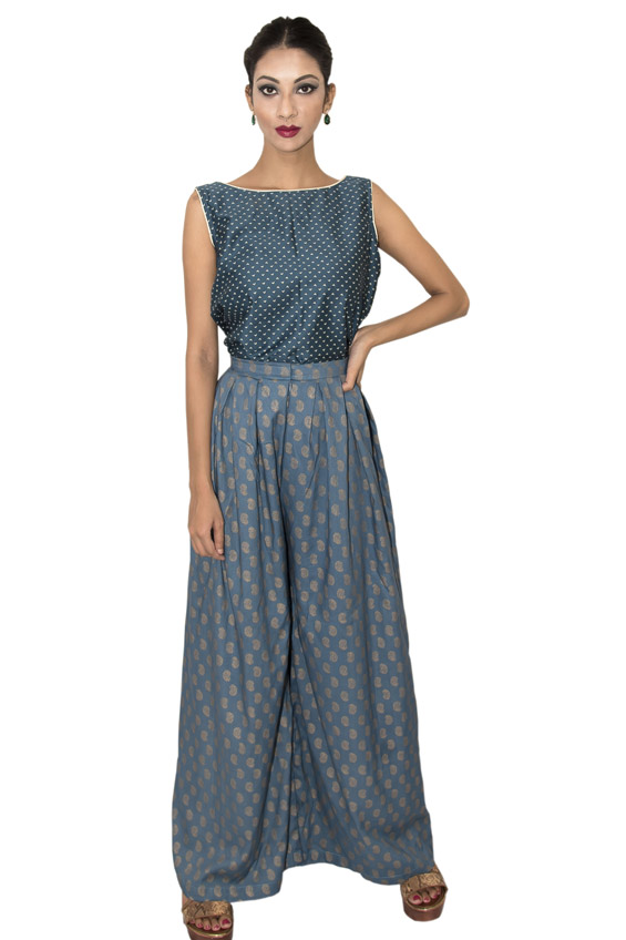 KnDress women pleated plazzo – K n Dress : Online Women Clothing