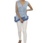 KnDress Women Cotton Gathered Top